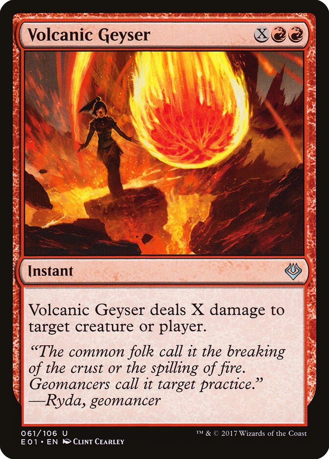 Volcanic Geyser — Archenemy: Nicol Bolas 61/106