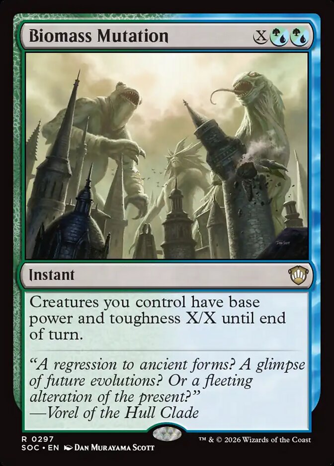 Biomass Mutation — Secrets of Strixhaven Commander 297/426