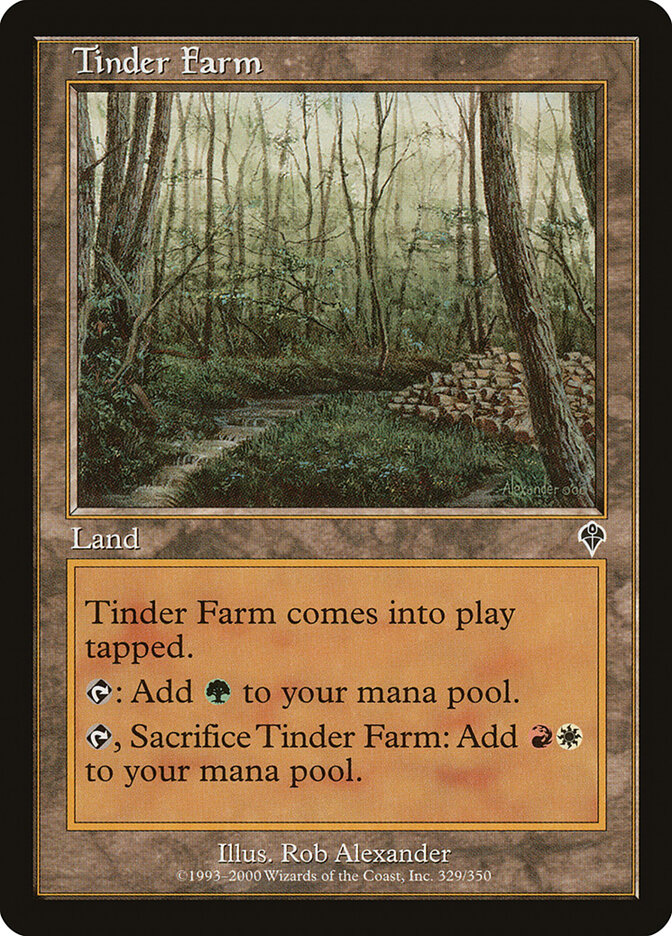 Tinder Farm — Invasion 329/354