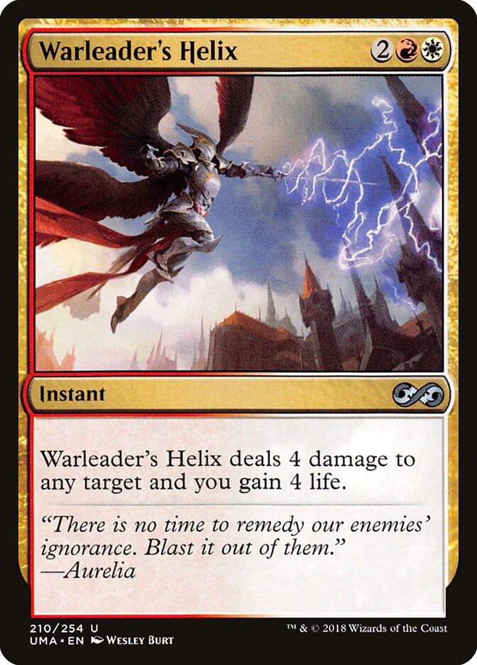 Warleader's Helix — Ultimate Masters 210/254