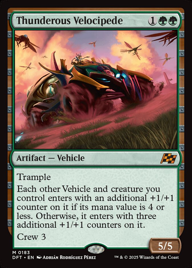 Thunderous Velocipede — Aetherdrift 183/553