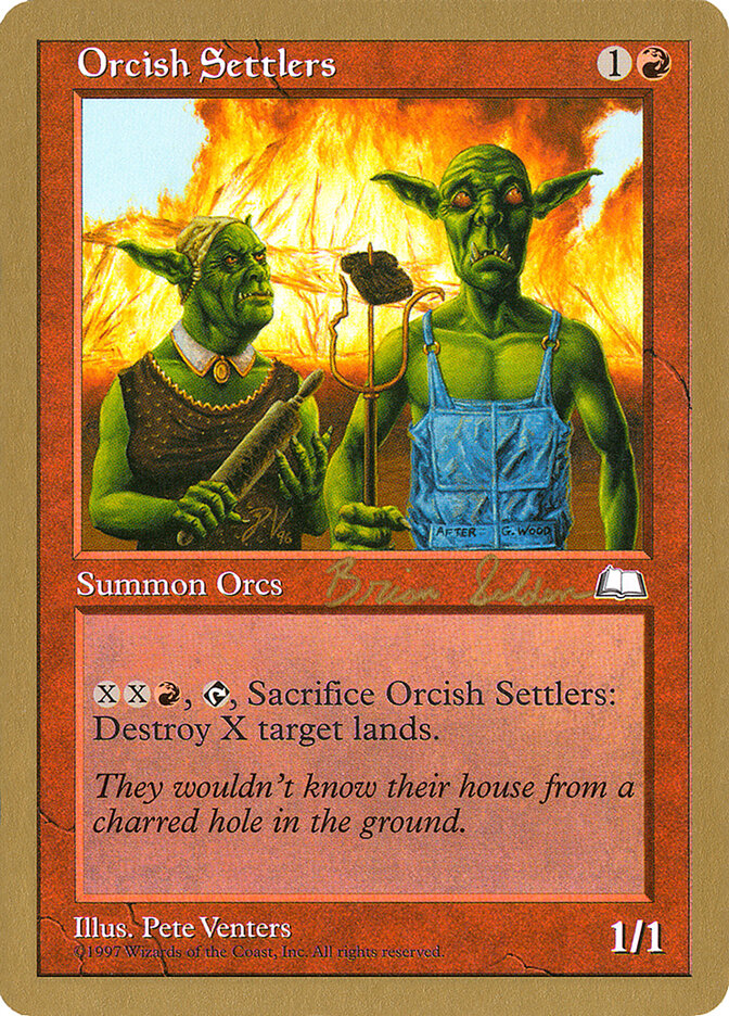Orcish Settlers — World Championship Decks 1998 bs112b/117