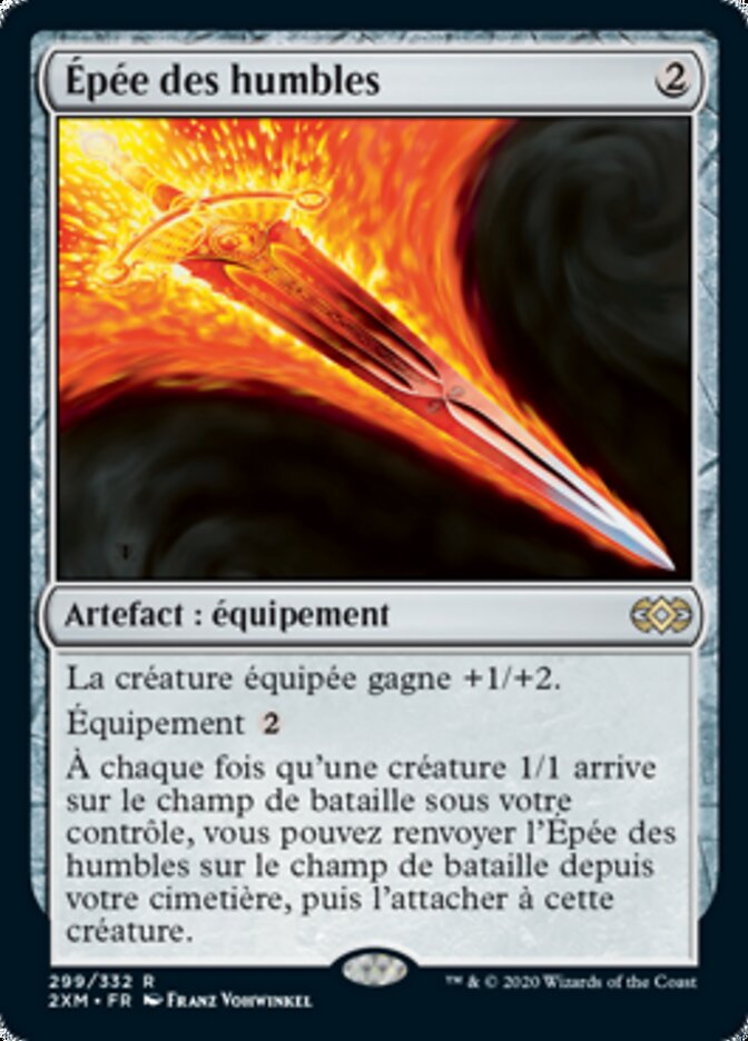Épée des humbles — Double Masters 299/384