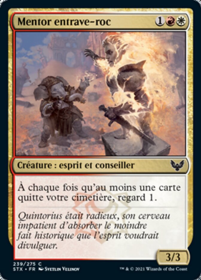 Mentor entrave-roc — Strixhaven: School of Mages 239/393