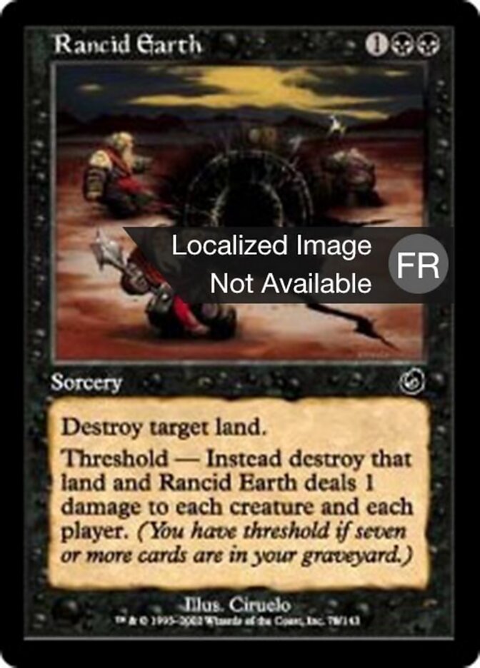 Terre rance — Torment 78/143