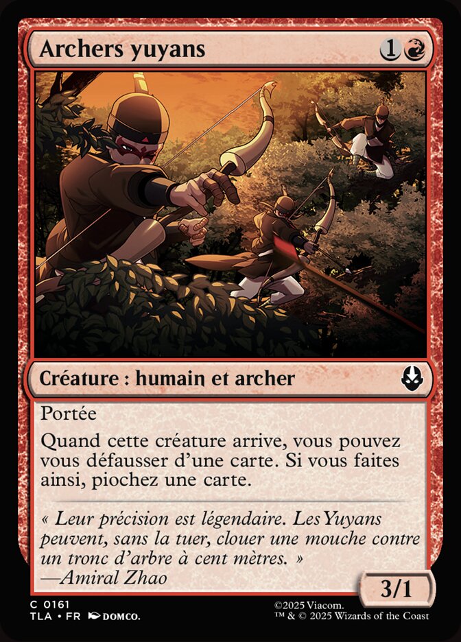 Archers yuyans — Avatar: The Last Airbender 161/394