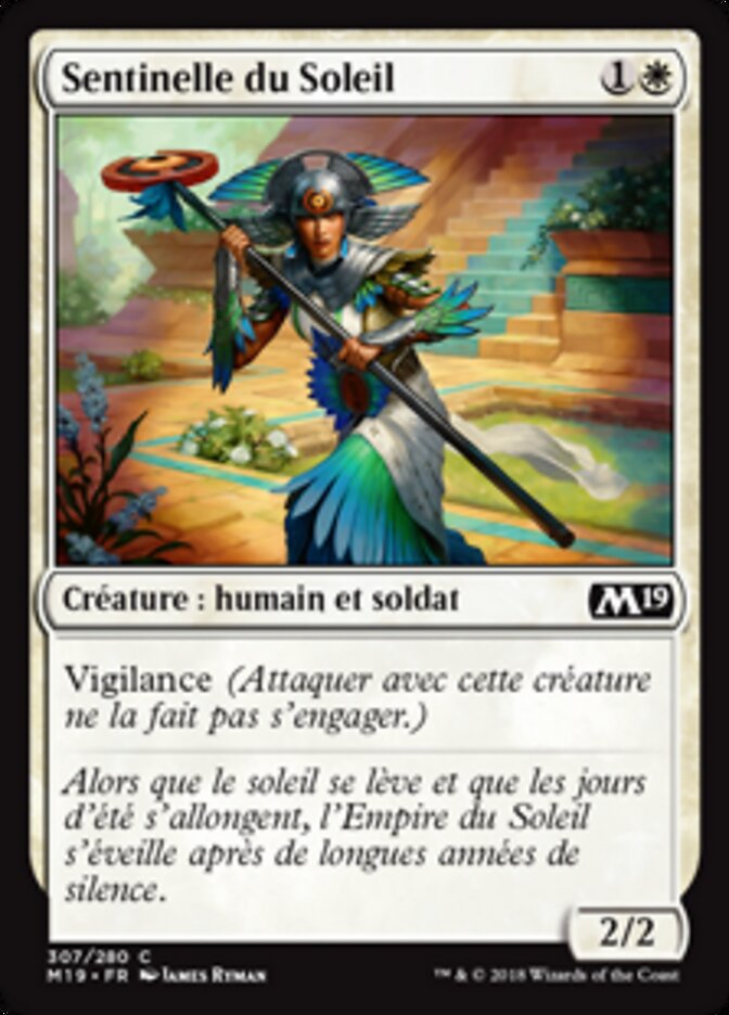 Sentinelle du Soleil — Core Set 2019 307/314