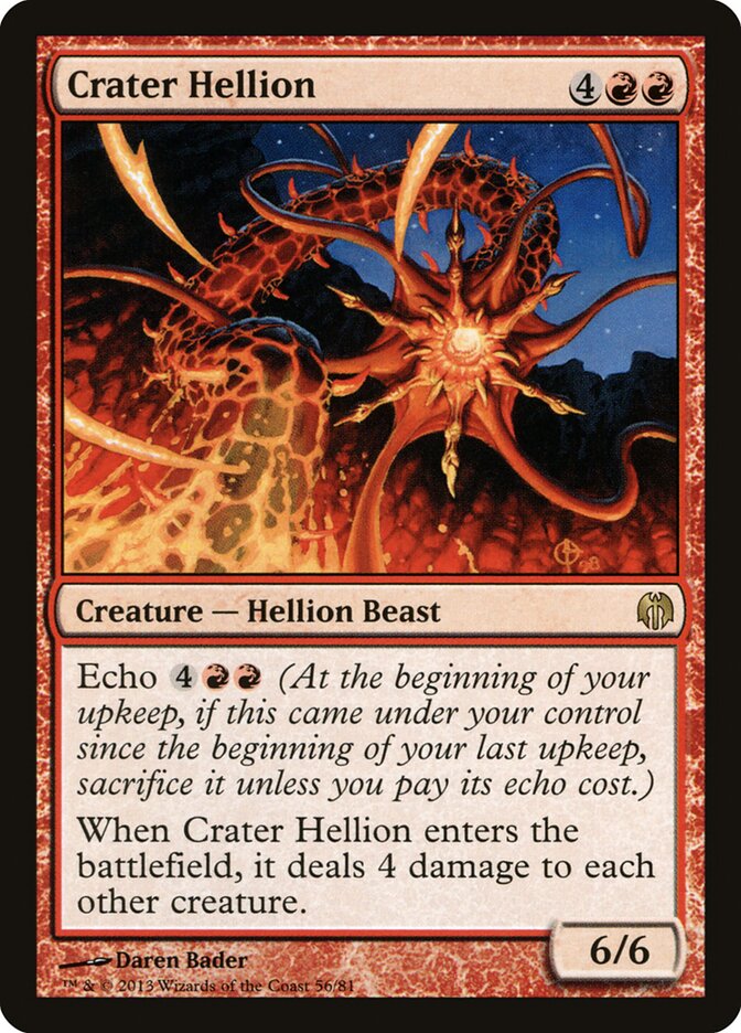Crater Hellion — Duel Decks: Heroes vs. Monsters 56/81