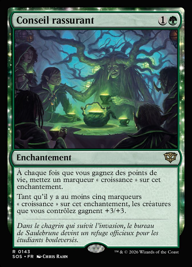Conseil rassurant — Secrets of Strixhaven 143/368