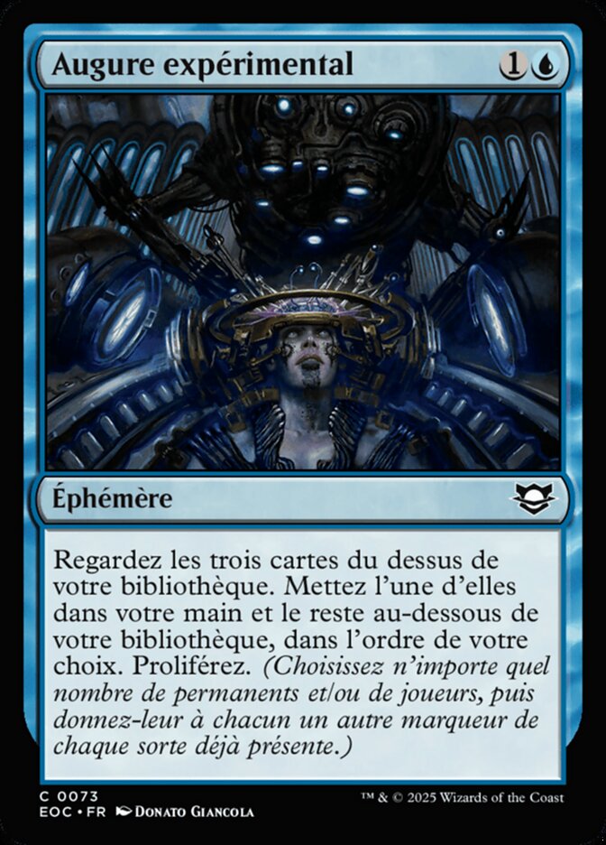 Augure expérimental — Edge of Eternities Commander 73/191