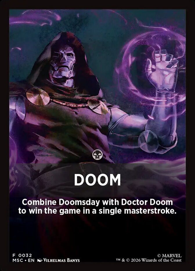 DOOM — Marvel Super Heroes Jumpstart Front Cards 32/61