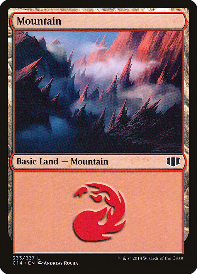 Mountain — Commander 2014 333/337