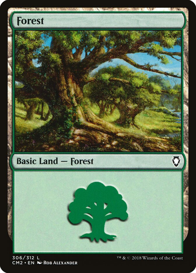 Forest — Commander Anthology Volume II 306/312