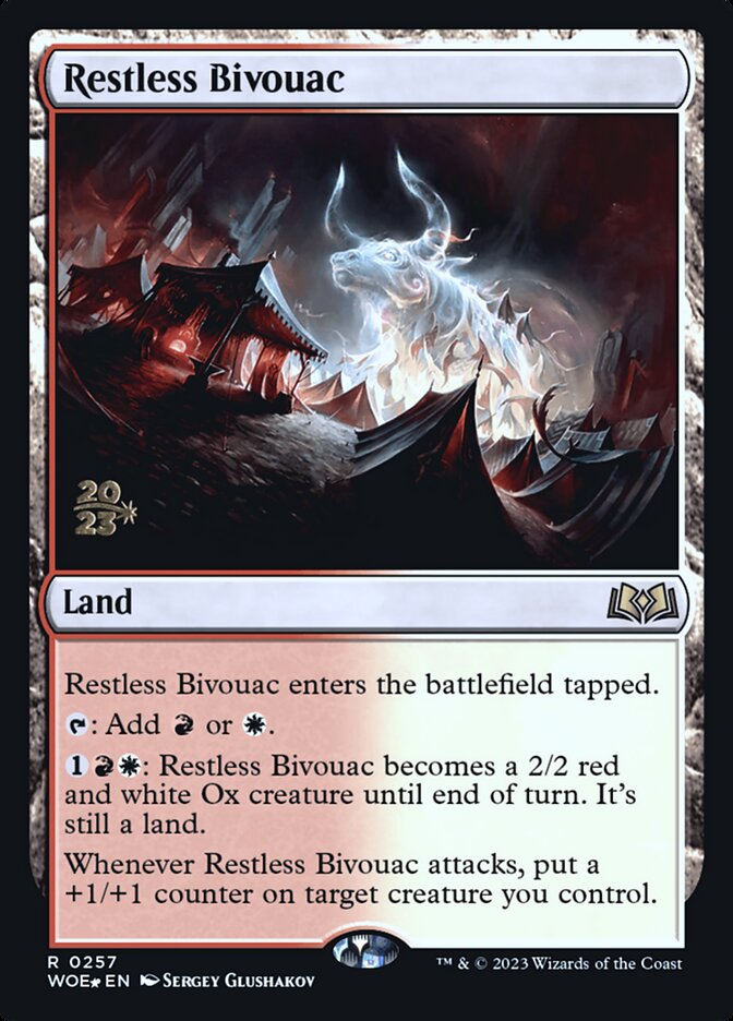 Restless Bivouac — Wilds of Eldraine Promos 257s/160
