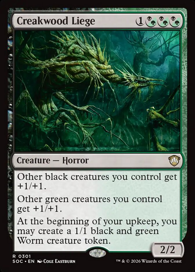 Creakwood Liege — Secrets of Strixhaven Commander 301/426