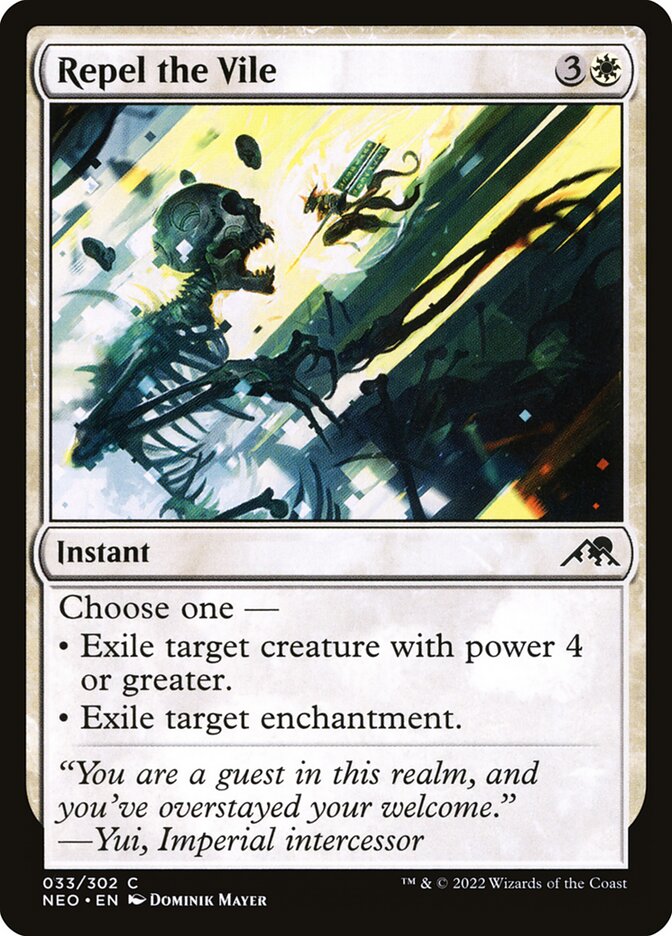 Repel the Vile — Kamigawa: Neon Dynasty 33/531