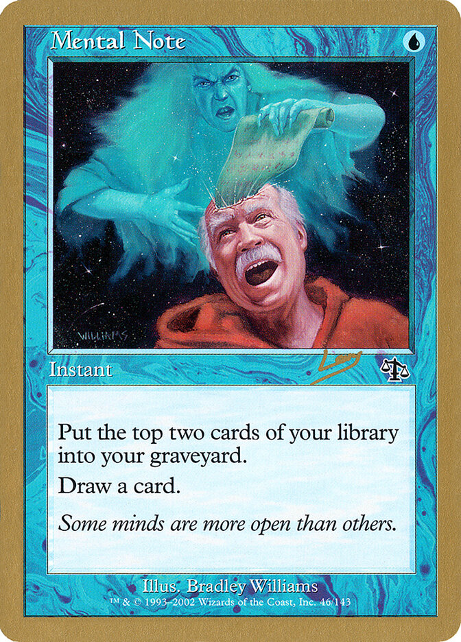 Mental Note — World Championship Decks 2002 rl46/153