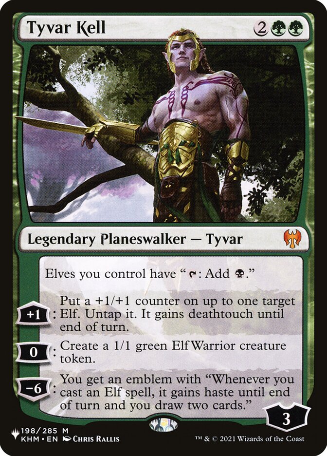 Tyvar Kell — The List KHM-198/5581