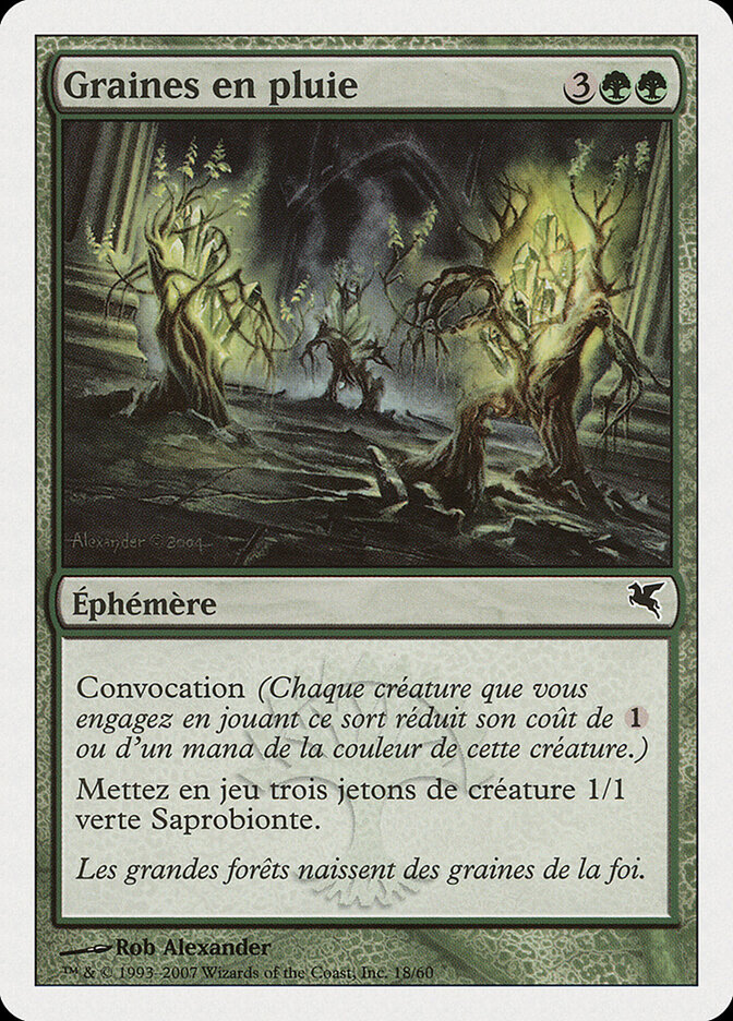 Graines en pluie — Salvat 2005 J18/720