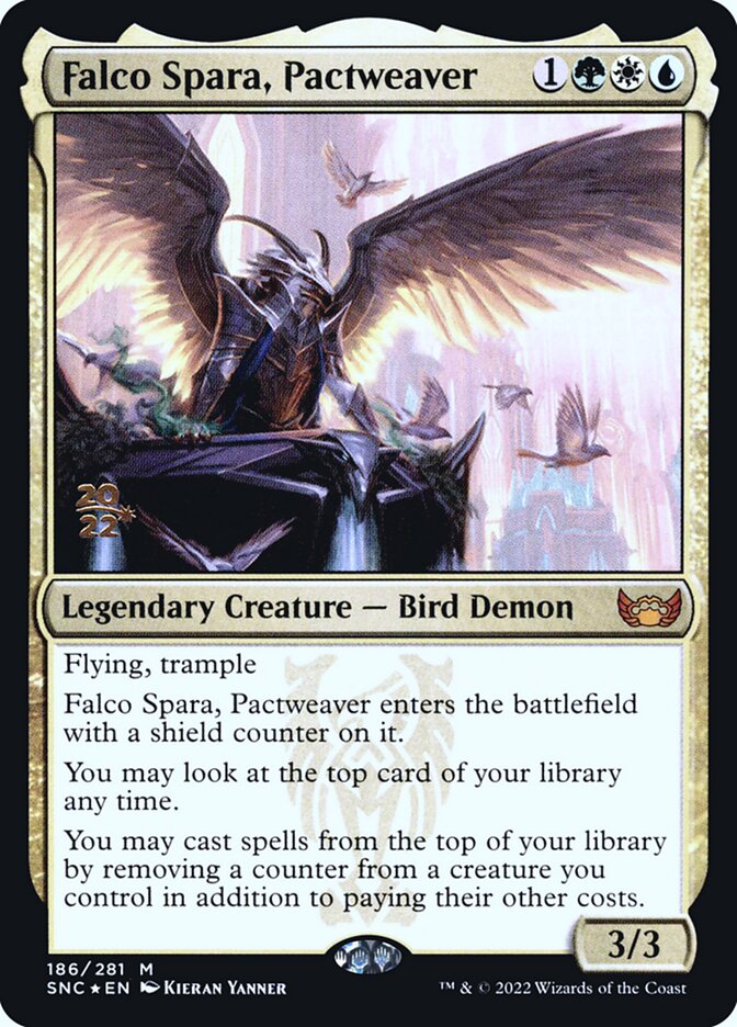 Falco Spara, Pactweaver — Streets of New Capenna Promos 186s/161
