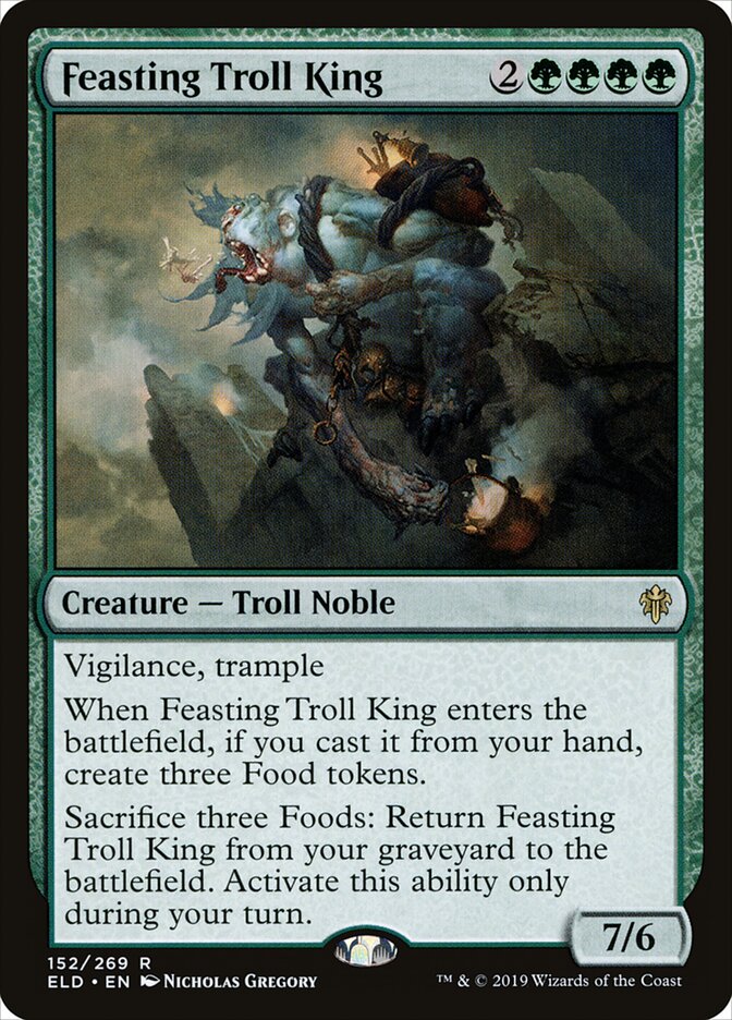 Feasting Troll King — Throne of Eldraine 152/398