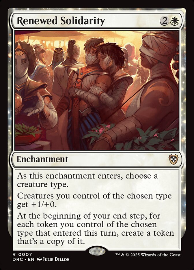 Renewed Solidarity — Aetherdrift Commander 7/184
