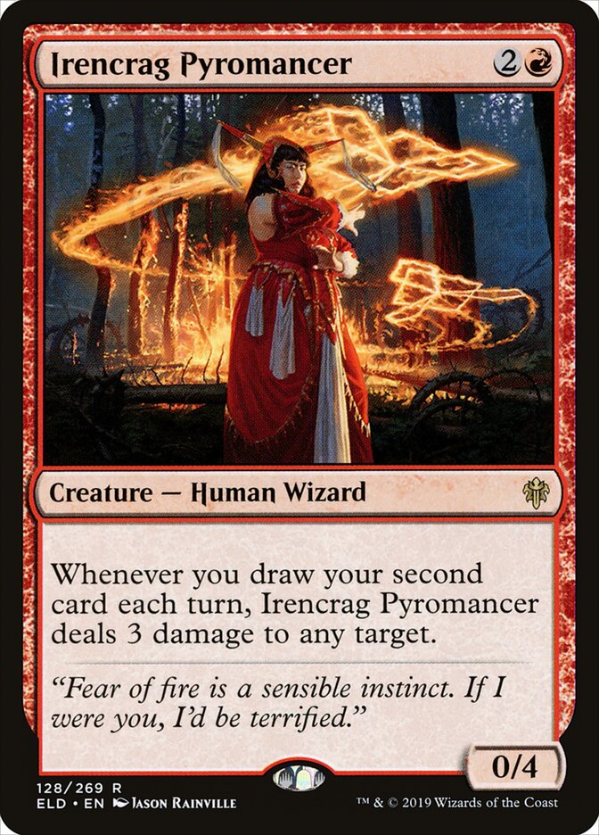 Irencrag Pyromancer — Throne of Eldraine 128/398