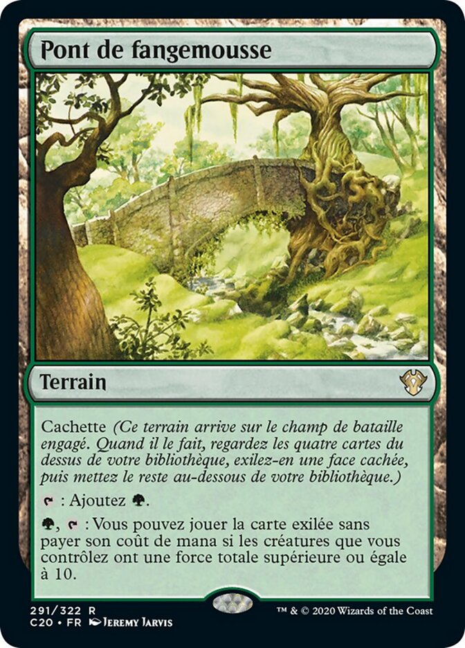Pont de fangemousse — Commander 2020 291/322