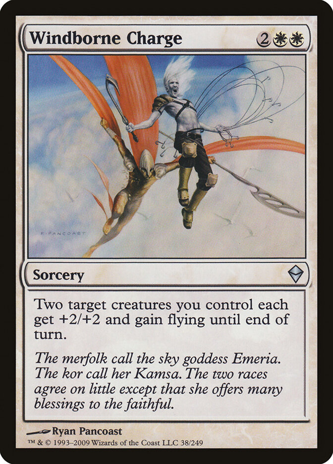 Windborne Charge — Zendikar 38/269