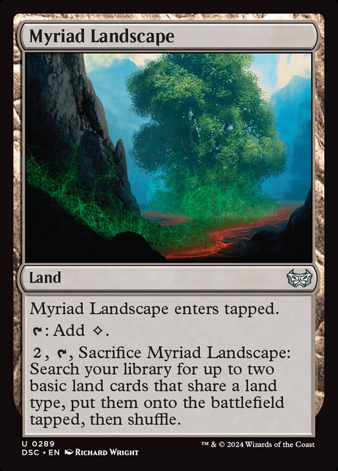 Myriad Landscape — Duskmourn: House of Horror Commander 289/373