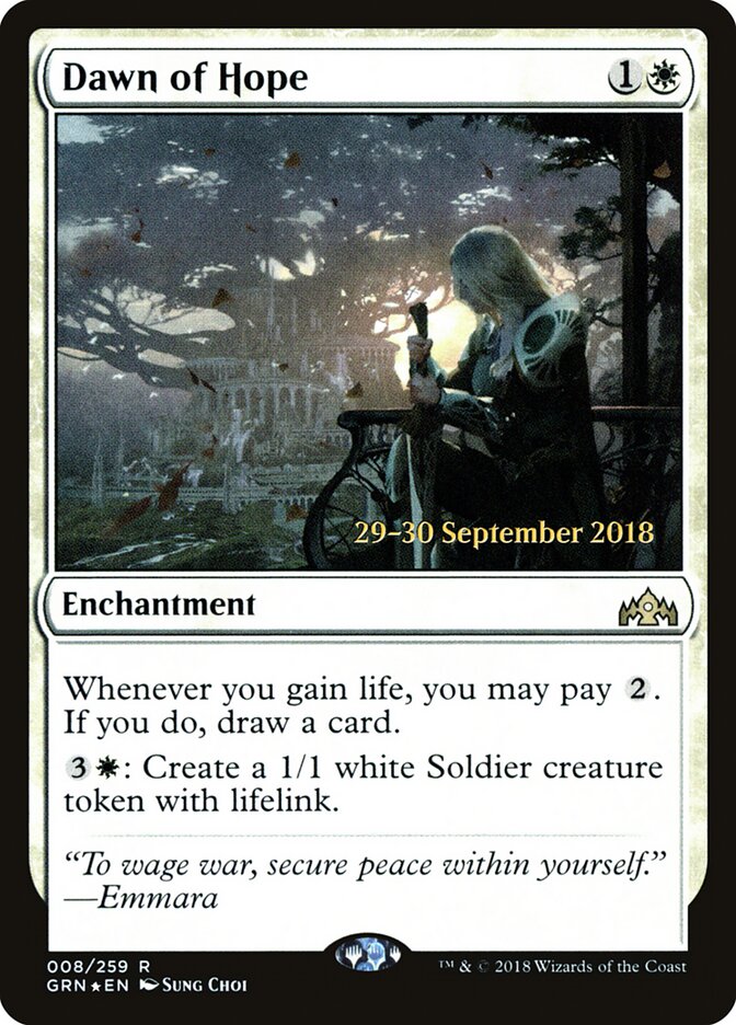 Dawn of Hope — Guilds of Ravnica Promos 8s/84