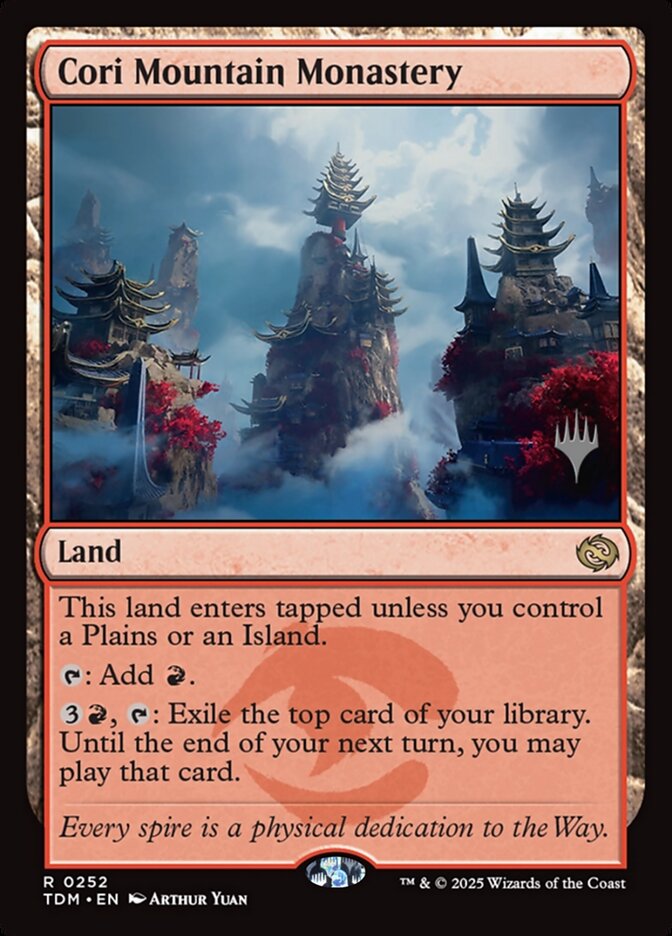 Cori Mountain Monastery — Tarkir: Dragonstorm Promos 252p/160