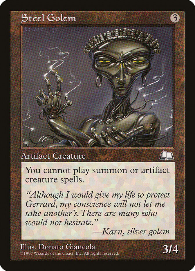 Steel Golem — Weatherlight 157/167