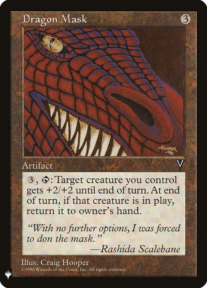 Dragon Mask — The List VIS-144/5581