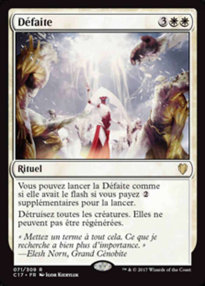 Défaite — Commander 2017 71/309