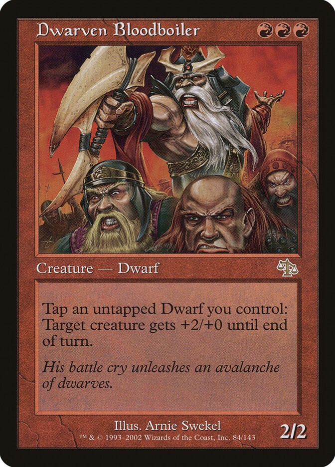 Dwarven Bloodboiler — Judgment 84/143