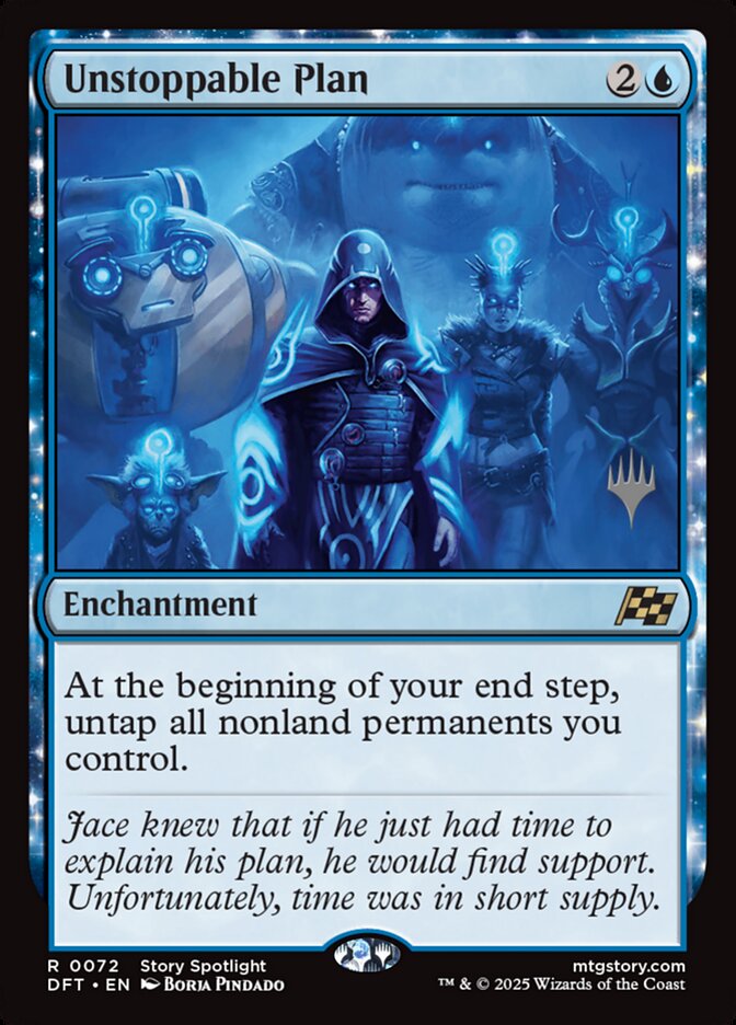 Unstoppable Plan — Aetherdrift Promos 72p/160