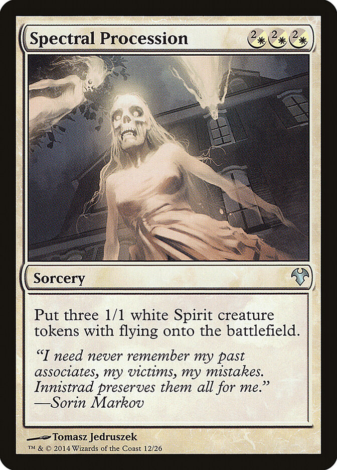 Spectral Procession — Modern Event Deck 2014 12/26