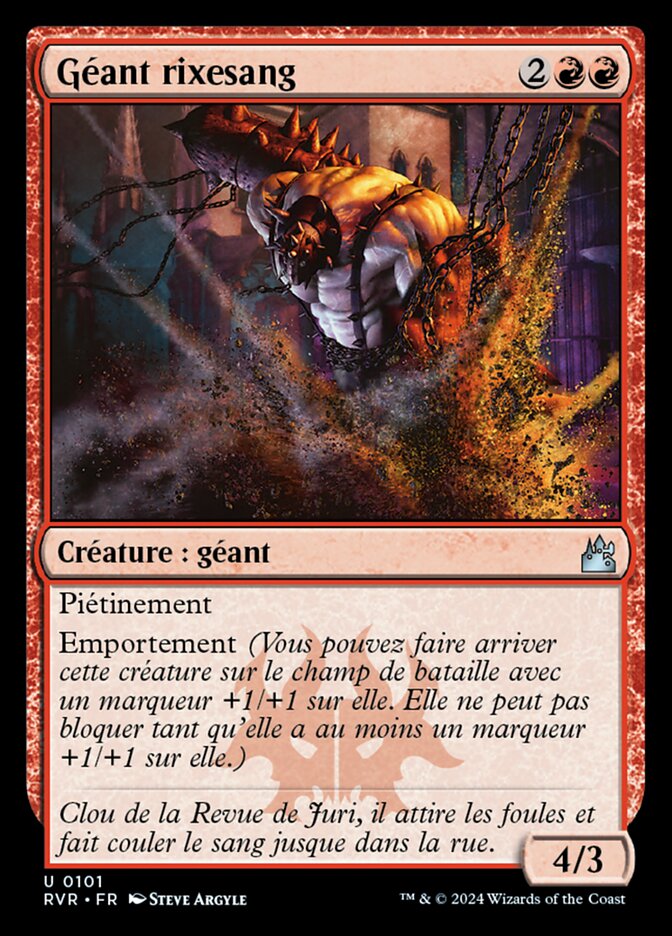 Géant rixesang — Ravnica Remastered 101/531