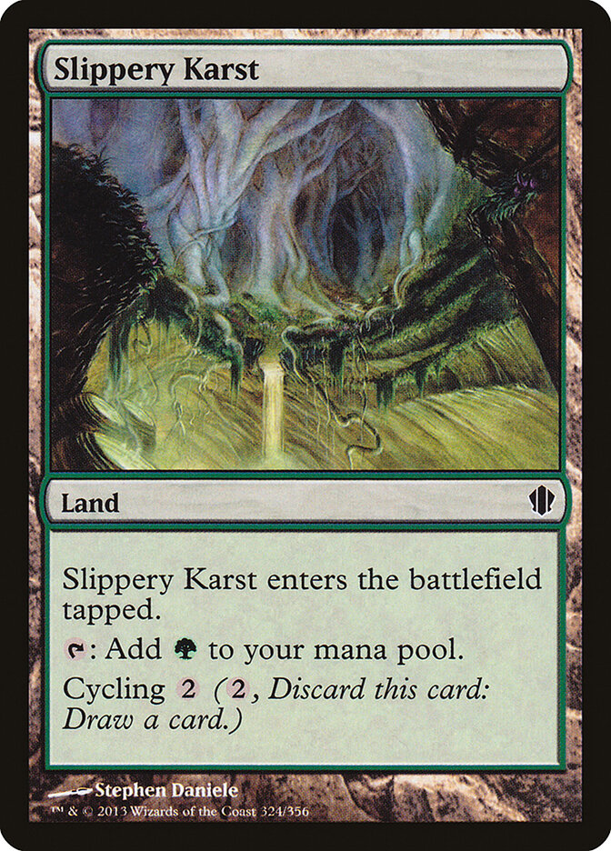 Slippery Karst — Commander 2013 324/356