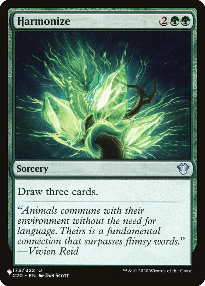 Harmonize — The List C20-173/5581