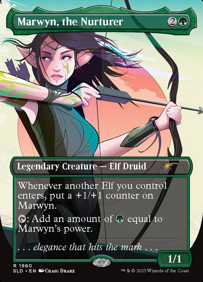 Marwyn, the Nurturer — Secret Lair Drop 1960/2754
