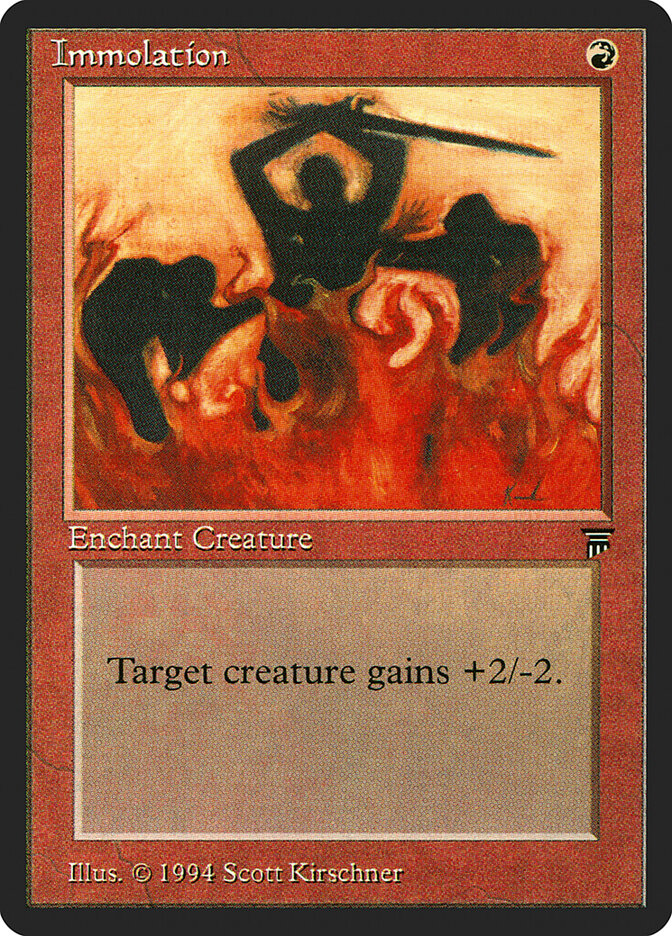 Immolation — Legends 153/310