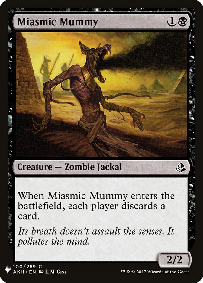 Miasmic Mummy — The List AKH-100/5581