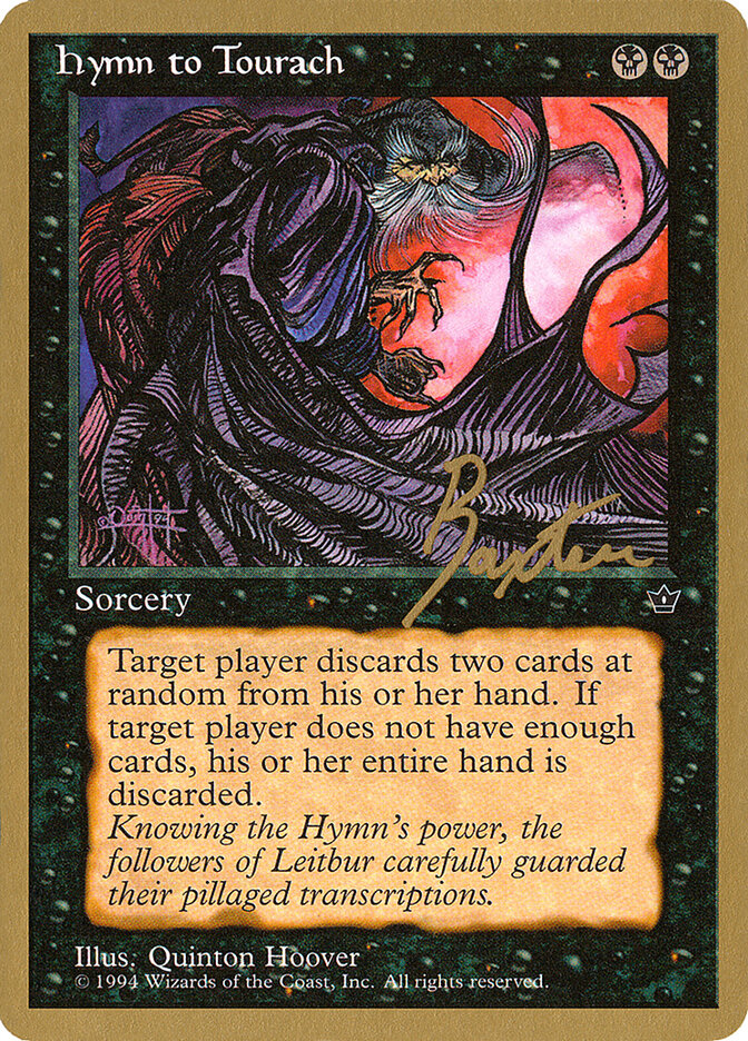 Hymn to Tourach — Pro Tour Collector Set gb38c/308