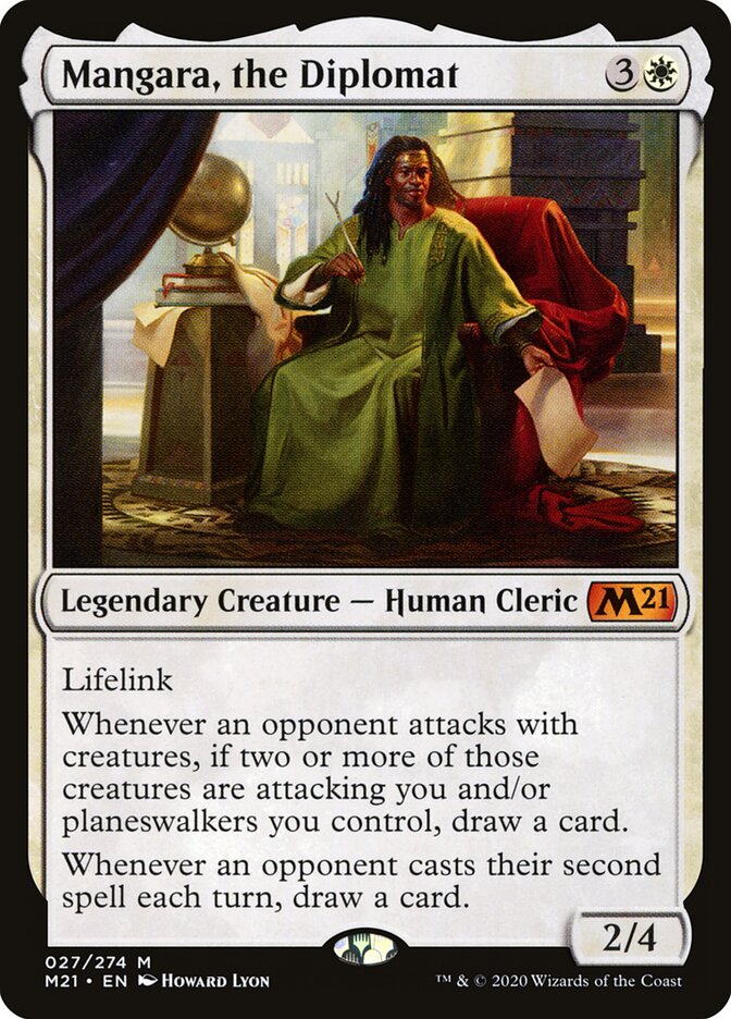 Mangara, the Diplomat — Core Set 2021 27/397