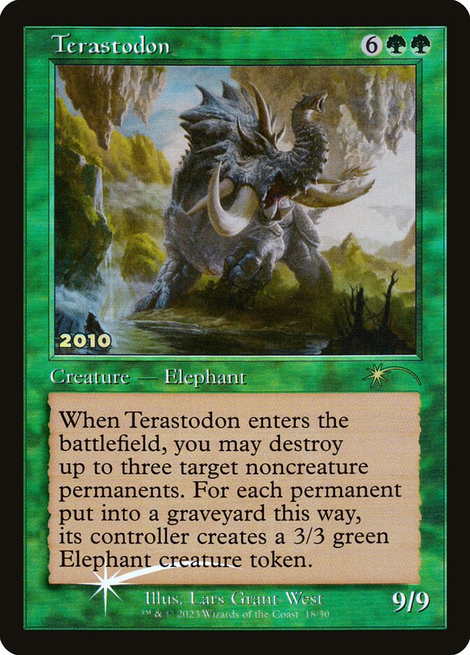 Terastodon — 30th Anniversary Play Promos 18/30
