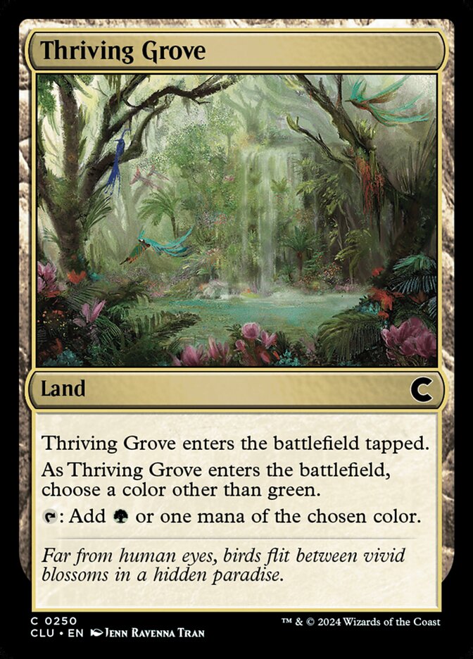Thriving Grove — Ravnica: Clue Edition 250/284