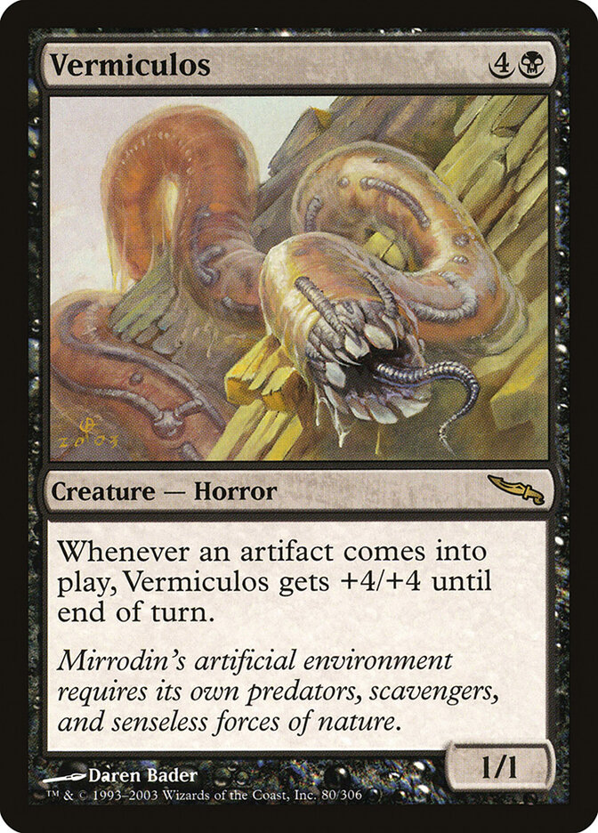 Vermiculos — Mirrodin 80/306