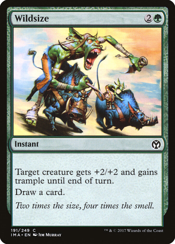 Wildsize — Iconic Masters 191/249